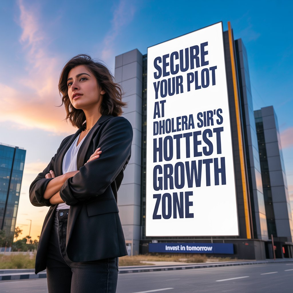 Secure Your Plot at Dholera SIR’s Hottest Growth Zone​